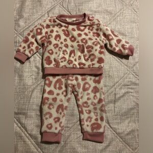 Jessica Simpson Pink and Cream Kids Matching Set